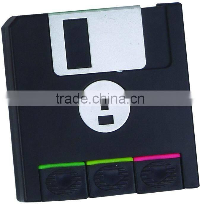 3 in 1 fluorescent marker pen highlighter/multi colored highlighter pen for promotional novelty fluorescent pen gift