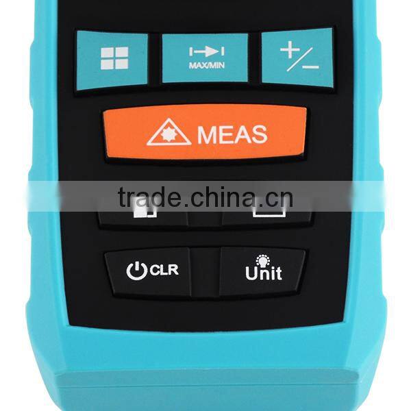 Measure Area Volume Pythagoras 60M/197ft Range Finder +/-1.5mm Accuracy Meter Feet Inches Units Digital Laser Meter Tool