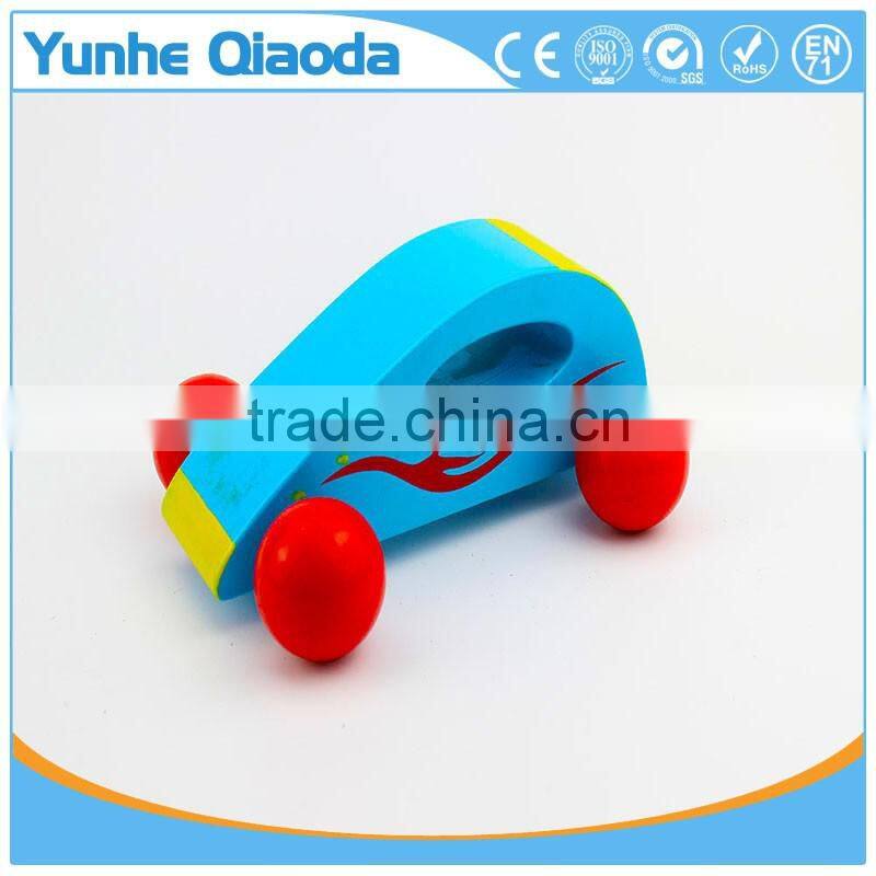 green color wood toys racing car toy for kids,Education city games wooden car model toy