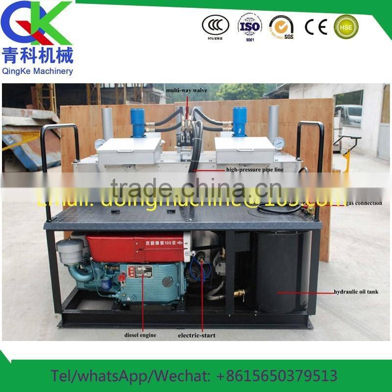 single cylinder Paint melting machine road rulling equipment
