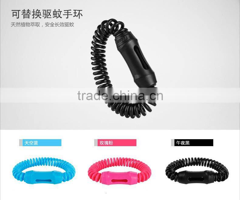 extension-type bracelet mosquito repellent--rose pink