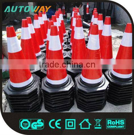 28 INCH high reflective Road Security PVC Traffic Cone