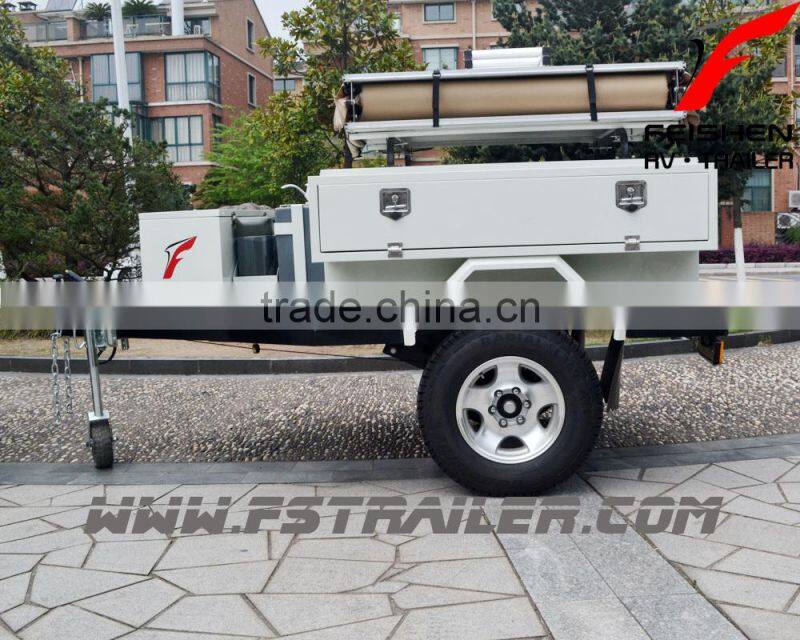 roof tent camper trailer OF2X customized trailer