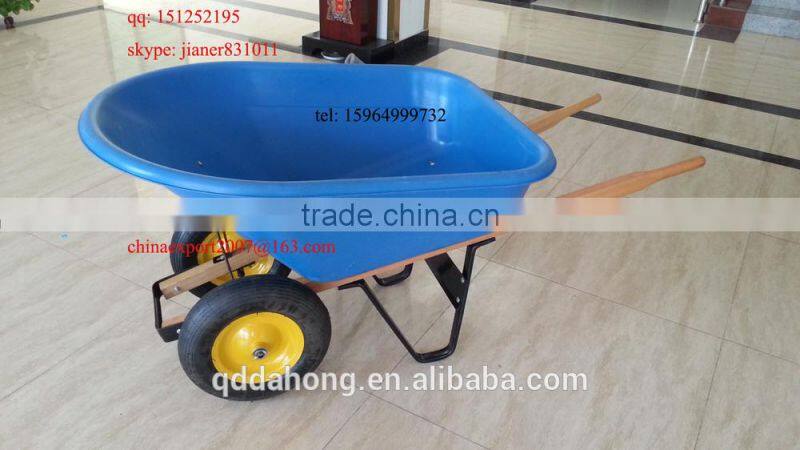 Heavy Duty Construction Plastic Wheelbarrow WH8802