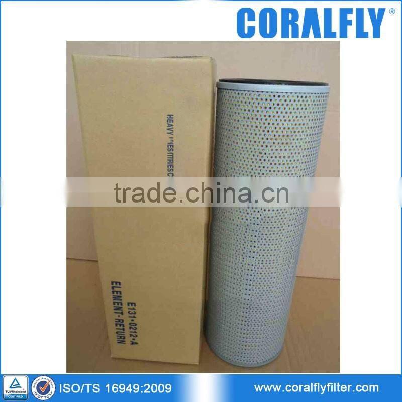 CORALFLY OEM Excavator Hydraulic Filter 31E3-0212