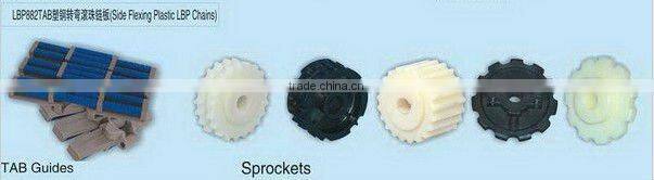 sprockets for food grade modular belts