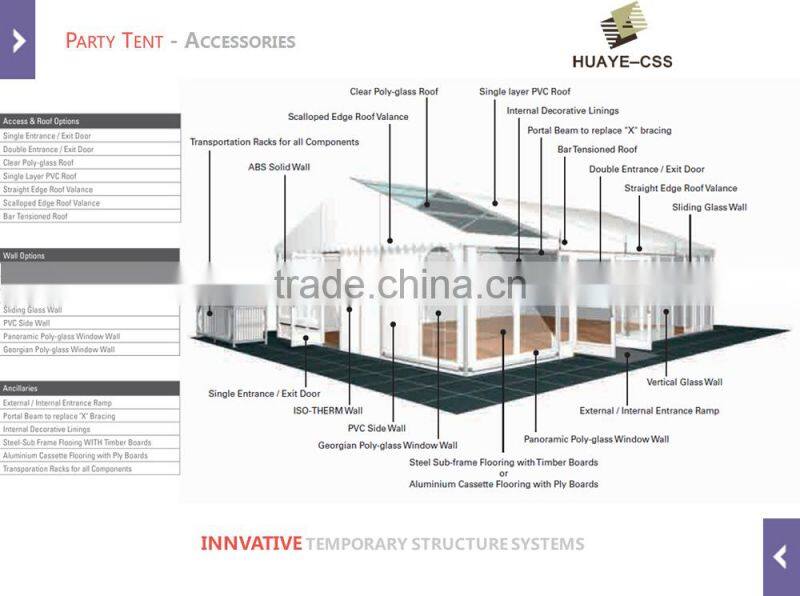 Exhibition tent trade show for sale