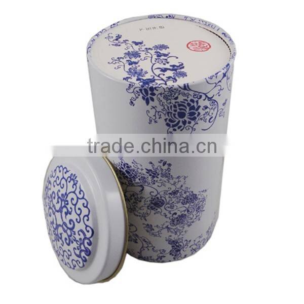 custom metal round tin box