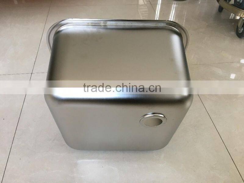Commercial Inox Steel Sink Work Table for Restaurant Kitchen Equipment