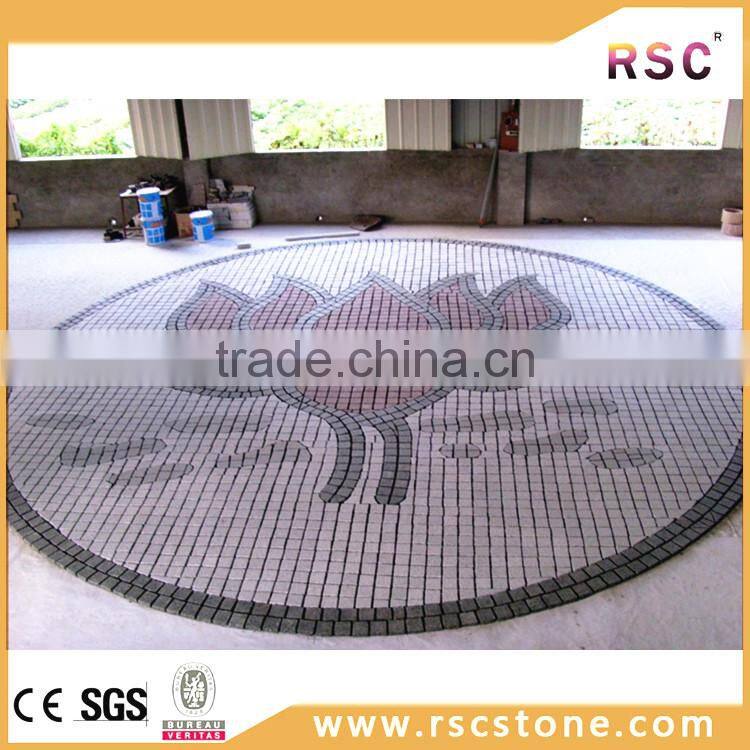 Led curved type of paving stone lights