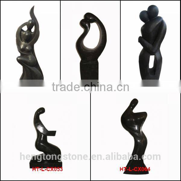 Garden Marble Abstract Dolphin Statue