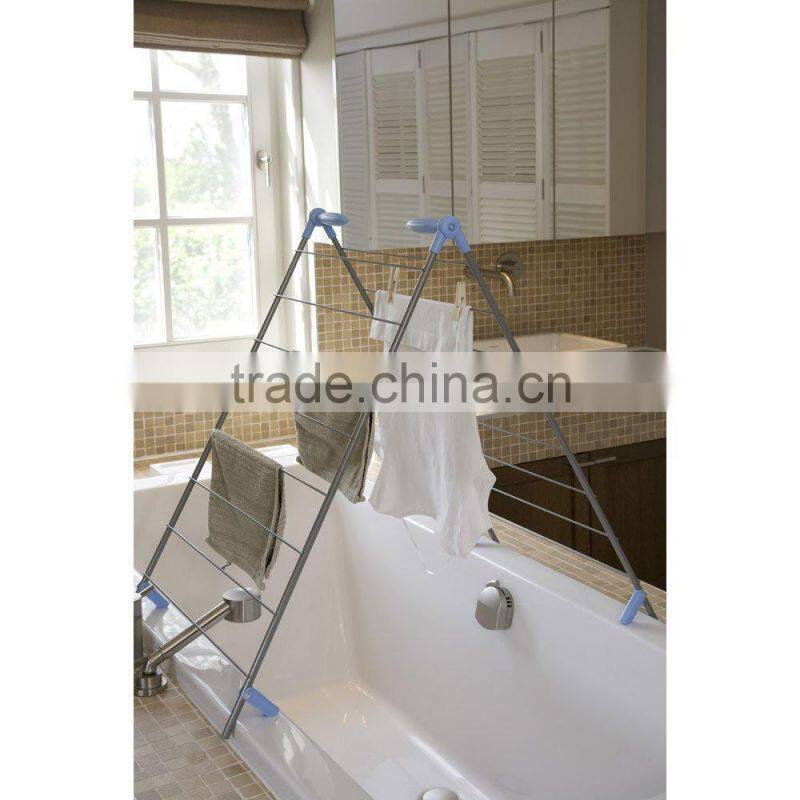 Vivinature Over Bath Airer Indoor And Outdoor Folding Clothes Drying Rack