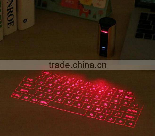 New Arrival Multimedia Laser Keyboard, Bluetooth Wireless Virtual Laser Keyboard With Mouse/Bluetooth Speaker