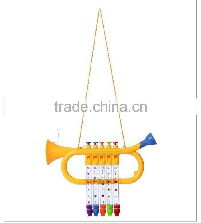 Supply fashion kids toys plastic horn mix wholesale