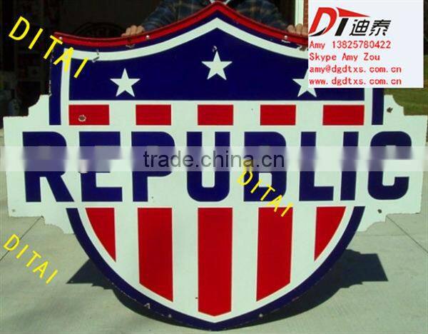 advertising Plastic signs with Customer LOGO