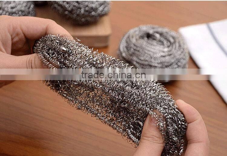Manufacturer High Quality Kitchen Cleaning Stainless Steel Pot Scourer Cleaning Ball