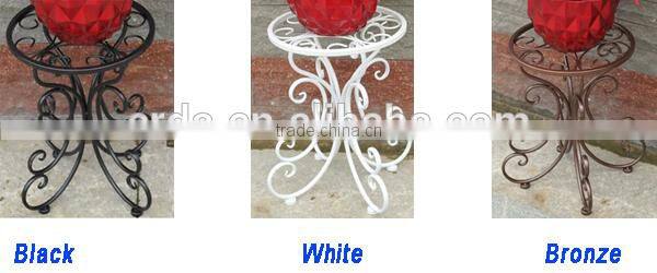 European Style Metal Garden Flower Display Shelf