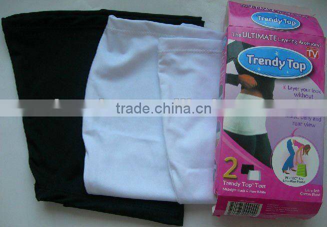 hot selling colorful women trendy top ;lady layering accessory as seen on TV
