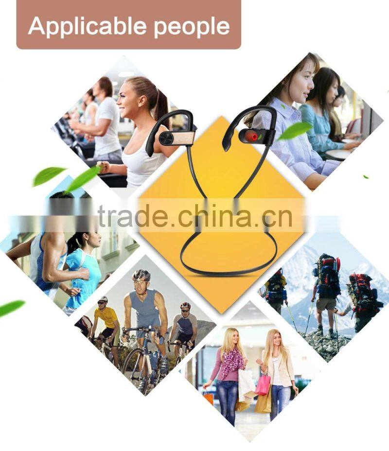 Hot new product for 2016 hanging ear type stereo headset bluetooth