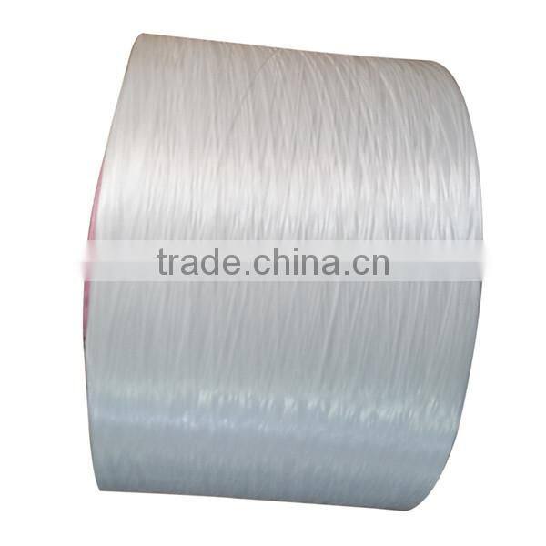 Weaving use HT polypropylene yarn white PP industrial yarn 1200D