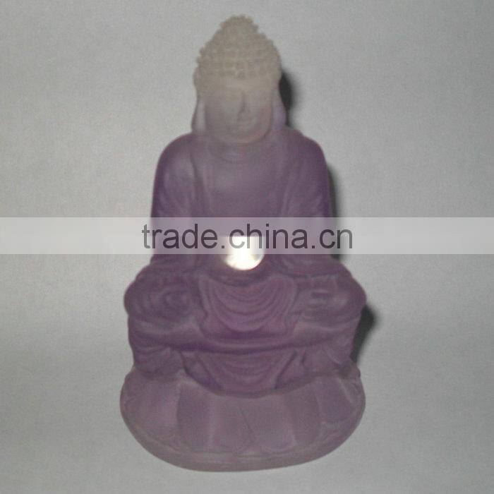 Clear resin Kuanyin figurine decoration