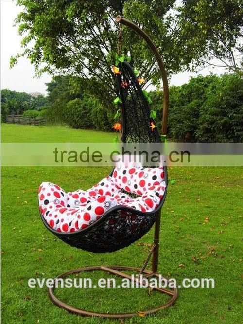 Outdoor hanging chair rattan