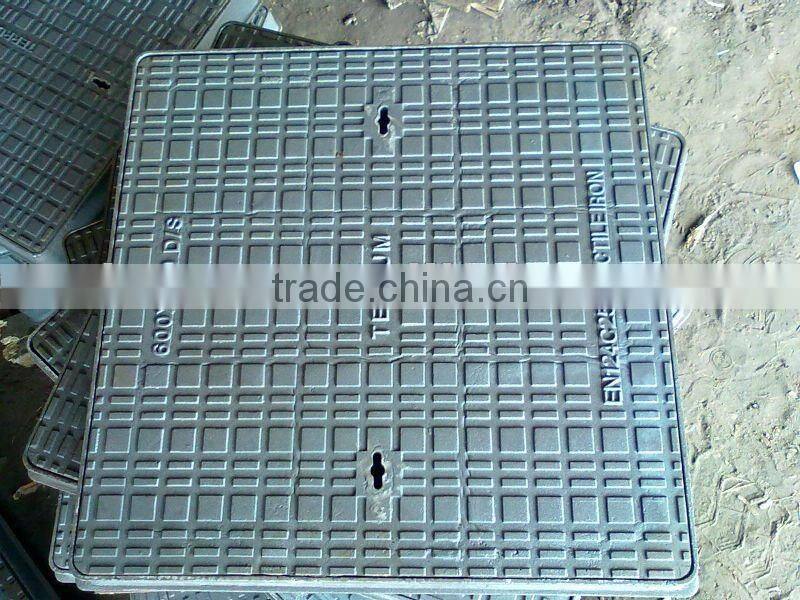 Road equipment foundry iron covering plate