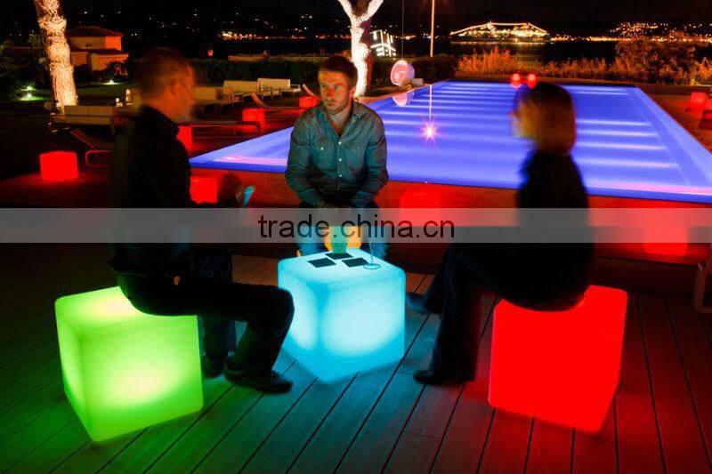 christmas decoration cube with LED light / rubik cube / decor