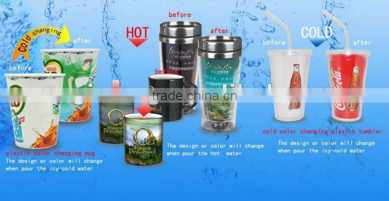 China gift item stainless steel inside and plastic outside cup for sale