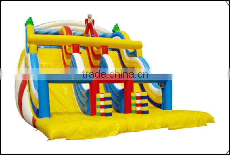 (HD-9601)Happy Island !Commercial Used Inflatable Jumper Slides