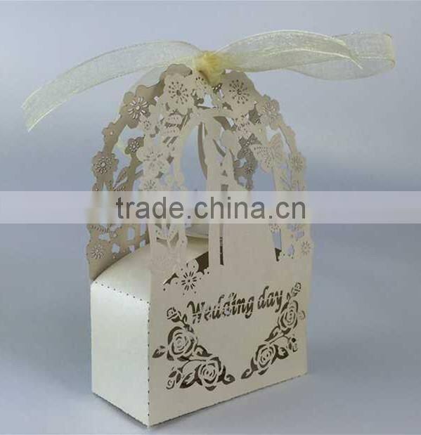 foldable sweet wedding candy box romantic paper wedding box