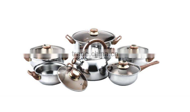 JSD Stainless Steel Cookware Set/Stock Pot