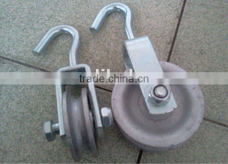 round hook pulley