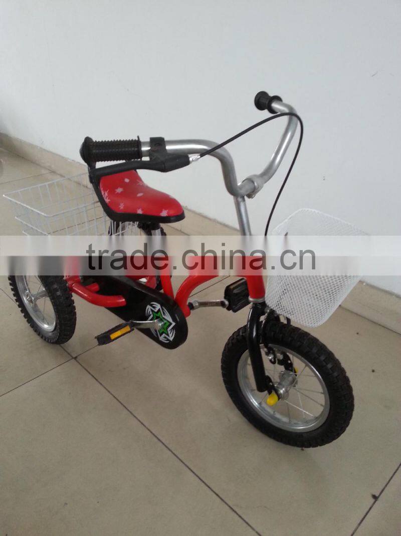 children tricycle bike rubber wheels for children TR12-12