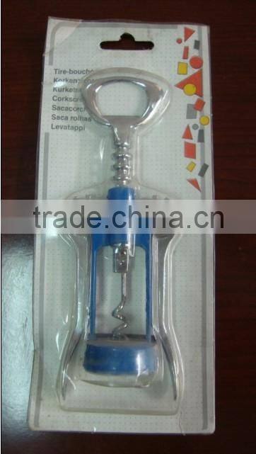 manual zinc alloy red wine opener / red wine opener/bottle opener