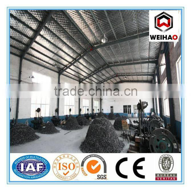 ISO 9001 Electro Galvanized Mushroom & umbrella head roofing nails