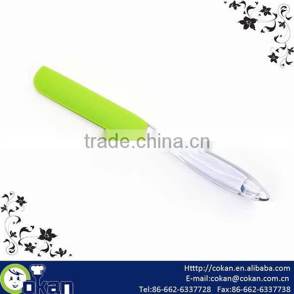 Long silicone spatula with PS handle CK-SB122