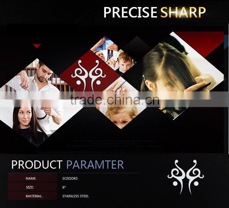 QJ-HS102 Convex Blade Japan VG-10 Cobalt Steel Hair Scissors Wholesale