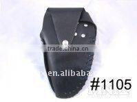 3 pairs of scissors Black Leather Scissors Holster