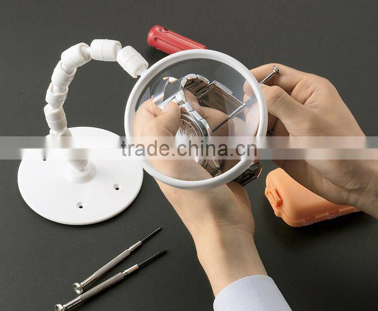Brightness optical glass lens magnifier for professional, small lot order available