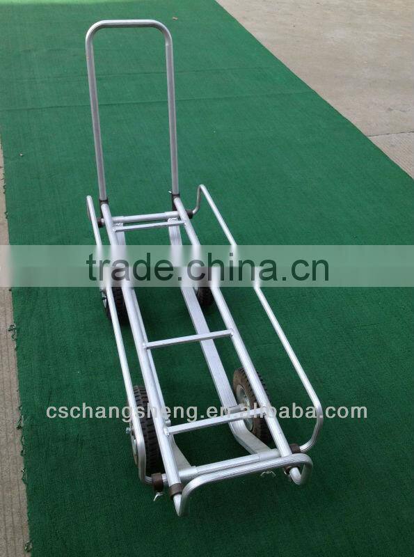 Aluminum garden flower cart