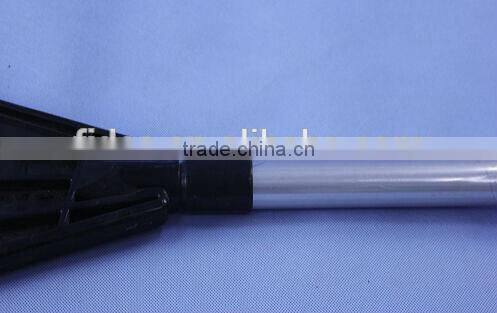 Long Aluminum telescopic handle garden broom for cleaning fallen leaves