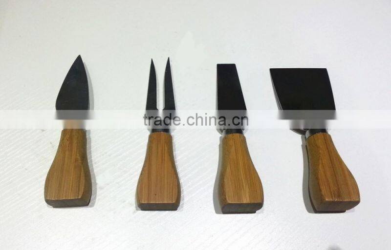 hot sale 5pcs Stainless steel cheese knife set,cheese tool