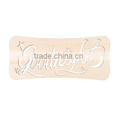 2016 custom natural wooden hanging decorations