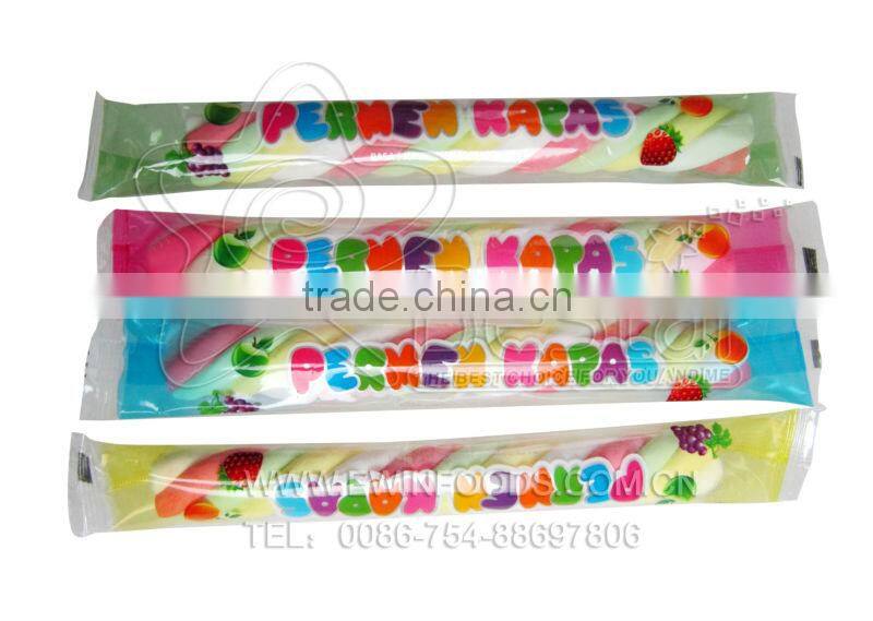 Hot Selling !!! Halal Candy Fruity Flavor Mini Twist Marshmallow