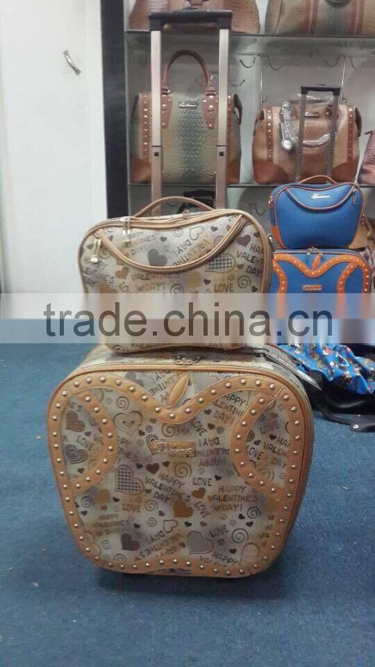 newest apple shape trolley bag /toilet bag