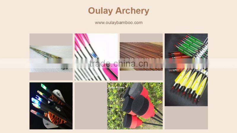 Painted Matt Black And Black Carbon Fiber Archery Arrow Shafts