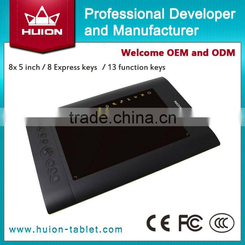 HOT SELL HUION digital LCD Pen graphic tablet H580