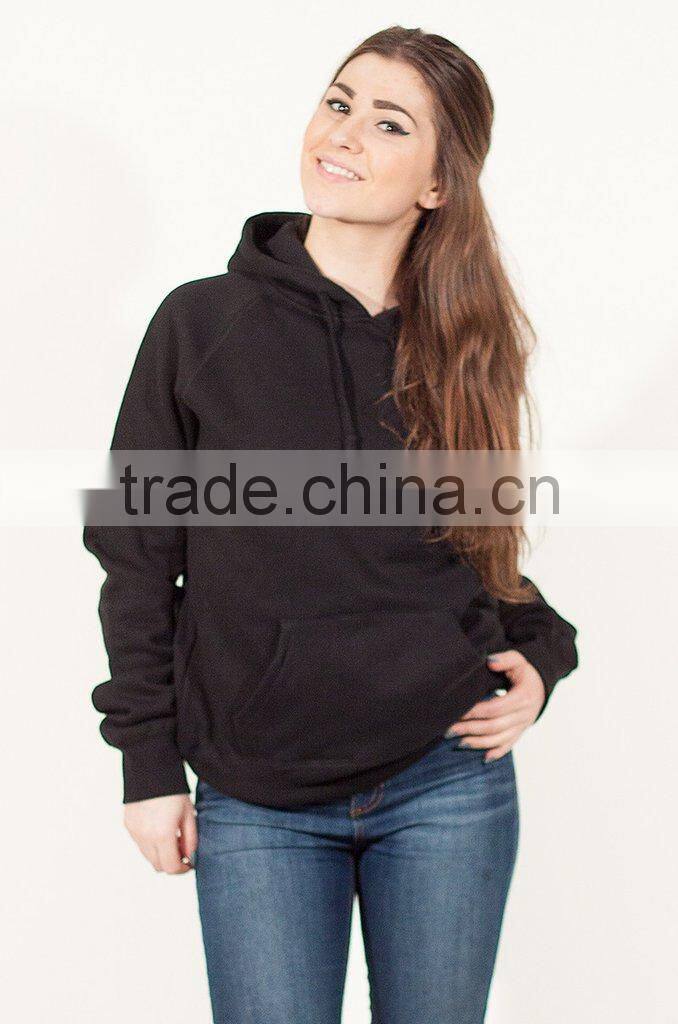 New Customized Cheap Fleece Women Pullover Hoodies women blank