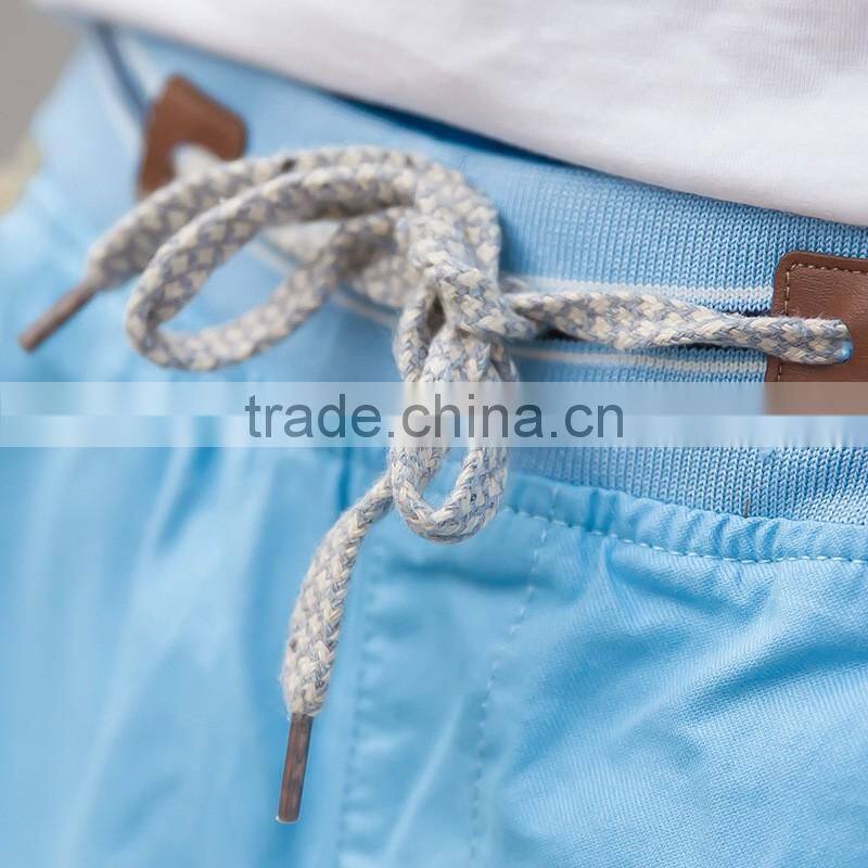 Man Sport Short color cotton Pants,cheap cotton pants